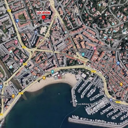 Superbe Appartement, Plein Centre Avec Jardin Apartment Sainte-Maxime